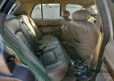 2001 Mercury Grand Marquis Ls из США, поврежденный, VIN 2MEFM75W31X643139